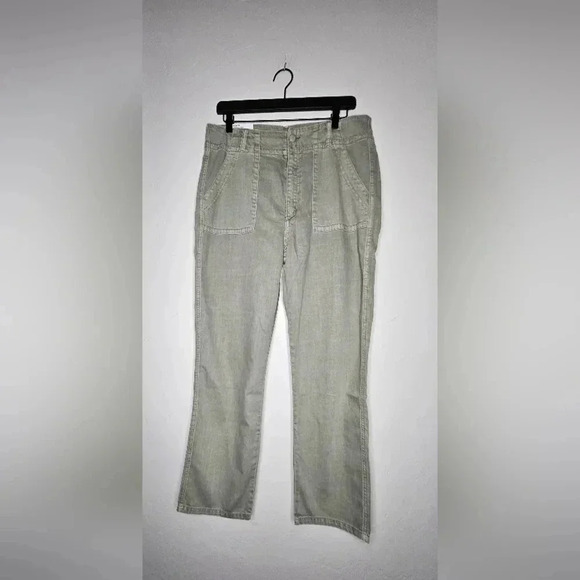 Joe's Jeans The Honor High Rise Vintage Straight Pant Size 30 in Green - Picture 2 of 8